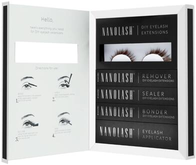 Nanolash Kunstwimpers Nanolash DIY Starter Kit Divine Brown 183 g