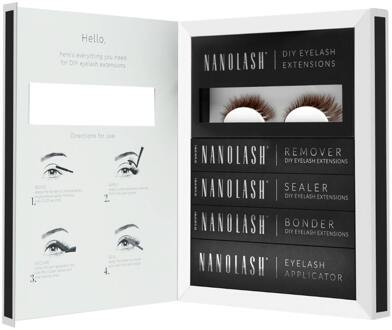 Nanolash Kunstwimpers Nanolash DIY Starter Kit Fantasy Brown 183 g