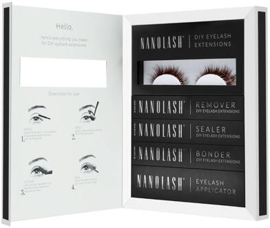 Nanolash Kunstwimpers Nanolash DIY Starter Kit Heartbreaker Brown 183 g