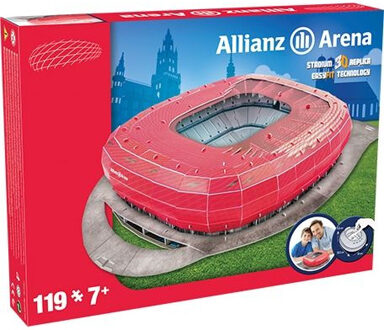 Nanostad 3D puzzel Bayern München Allianz Arena - 119 stukjes