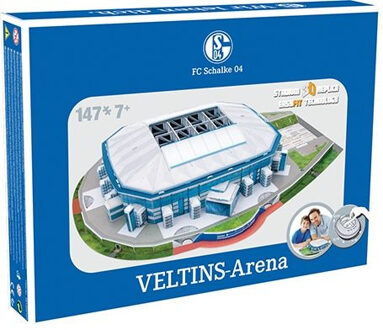 Nanostad 3D puzzel Schalke 04 Veltins Arena - 147 stukjes