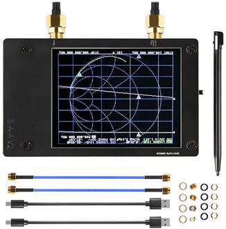 Nanovna S-A-A-2 V2 Vector Netwerk Analyzer 10Khz-3Ghz Hf Vhf Uhf Antenne Analyzer 2.8 Inch, meten Duplexer