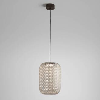Nans S/31.2 LED buiten hanglamp, beige grafietbruin, beige