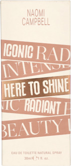 Naomi Campbell Eau de Toilette Naomi Campbell Here To Shine EDT 30 ml