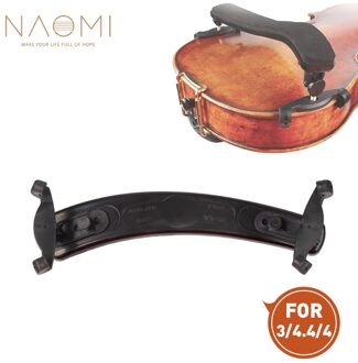 Naomi Verstelbare Viool Schoudersteun Voor 4/4 3/4 Fiddle Viool Verstelbare Viool Schoudersteun Plastic 4/4 Viool Accessoires