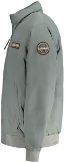 Napapijri Aerons Bomberjack Grey - maat S Zilver