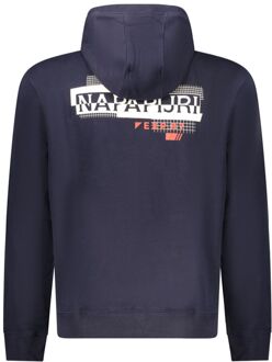Napapijri Boxy Fit Hoodie Model Np0a4g70401 Donkerblauw