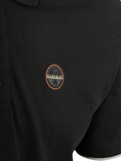 Napapijri E-Badge Polo Zwart - L,M,XL,XXL