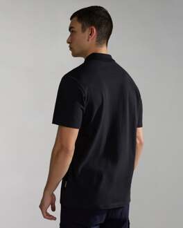 Napapijri Ealis Heren Korte Mouwen Polo Shirt - maat XL Zwart