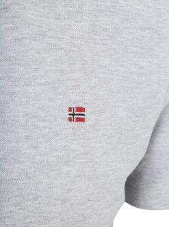 Napapijri Ealis Polo Grijs - 3XL,L,M,XL,XXL