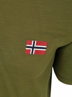 Napapijri Ebea Polo Olive Groen - 3XL,L,M,XL,XXL