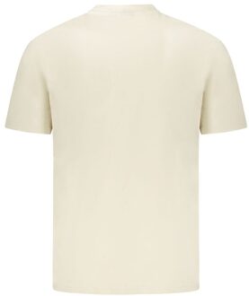 Napapijri Essentieel T-shirt met Korte Mouwen Ivoor