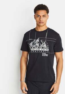 Napapijri Frame - Heren T-shirts Black - XXL