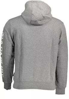Napapijri Geografische Hoodie Np0a4g70 - maat 2XL Grijs