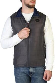 Napapijri Grijze Heren Gilet - maat Grijs