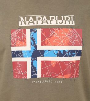 Napapijri Guiro Sweater Groen - XXL
