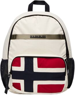 Napapijri H-Nadir Daypack dimity rugzak Beige - H 43 x B 34 x D 15 cm