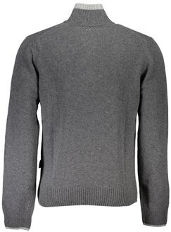Napapijri Halfzip Gebreid Trui Grijs