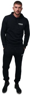 Napapijri Heren Napapijri Kasba Logo Hoody in Navy