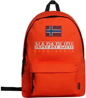 Napapijri Hering Daypack orange spicy backpack Oranje - H 40 x B 31 x D 13