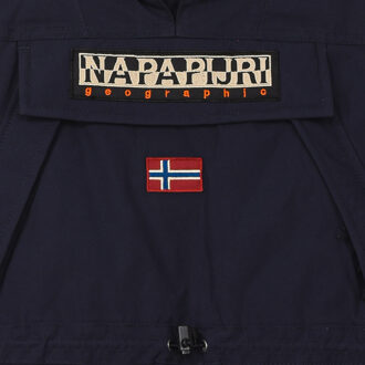 Napapijri Jongensjack met lange mouwen en capuchon N0YGY8 - maat 8J / 128cm Blauw