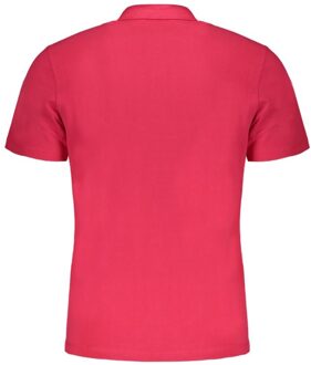 Napapijri Katoenen Polo Shirt Effen Classic Fit Klaproos