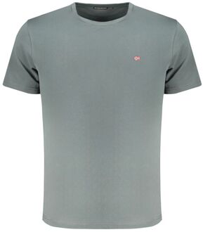 Napapijri Korte Mouw Crew Neck T-shirt Grijs