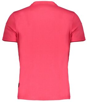 Napapijri Korte Mouw Crew Neck T-shirt Klaproos