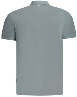 Napapijri Korte Mouw Polo Shirt Grijs