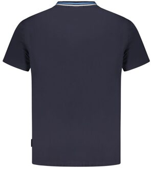 Napapijri Korte Mouwen Crew Neck T-shirt Met Zak - maat Donkerblauw