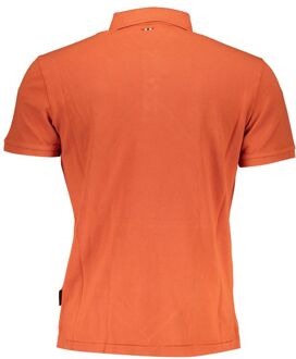Napapijri Korte Mouwen Polo Shirt Bruin