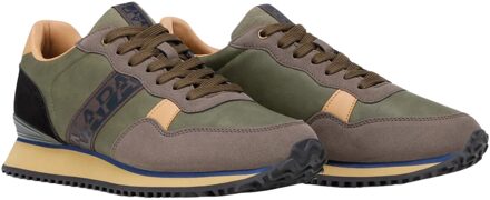 Napapijri Multicolor herenschoenen F4Cosmos01/Syn Napapijri , Green , Heren - 45 Eu,40 Eu,42 Eu,41 Eu,43 EU