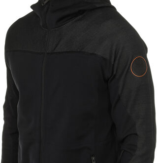 Napapijri N0YIOO heren sweatshirt met capuchon en verstelbaar trekkoord Zwart