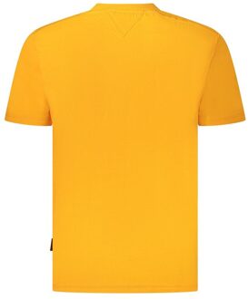 Napapijri Noorwegen Vlag Graphic T-shirt Oranje