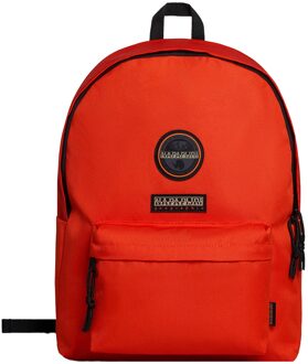 Napapijri Orange Cotton Backpack with Adjustable Straps Napapijri , Orange , Heren - ONE Size