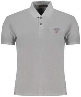 Napapijri Polo Shirt Korte Mouw Napapijri ELBAS 4" Grijs - S, M