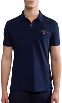 Napapijri Polo Shirts Napapijri , Blue , Heren - Xl,L,M,S