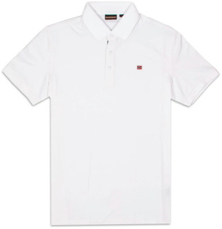 Napapijri Polo Shirts Napapijri , White , Heren - 2Xl,Xl,L,M,S