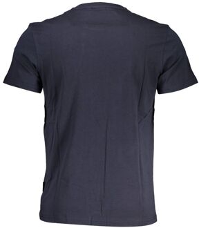 Napapijri Ronde Hals Korte Mouw T-shirt Donkerblauw