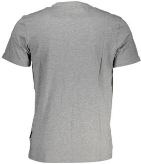 Napapijri Ronde Hals Korte Mouwen T-shirt Grijs