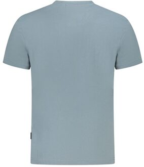 Napapijri Ronde Hals T-shirt Korte Mouwen Lichtgrijs - S