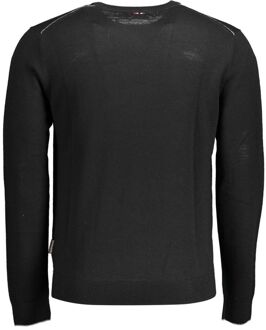 Napapijri Ronde Hals Trui Lange Mouwen Zwart - 2XL