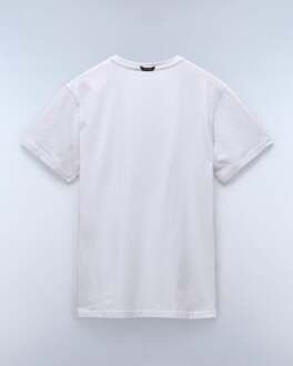 Napapijri S-Bollo Heren T-shirt met Korte Mouwen en Grafische Print Wit