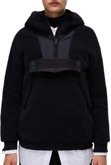 Napapijri Seline Half-Zip Hooded Fleece Sweater Dames