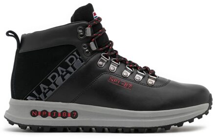 Napapijri Slate Leather Boot - Casual Sneaker Zwart - 45
