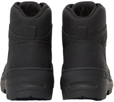 Napapijri Stijlvolle zwarte leren laarzen Napapijri , Black , Heren - 44 Eu,42 Eu,43 EU