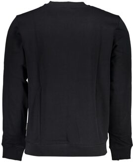 Napapijri Sweatshirt met Ronde Hals Zwart - 2XL