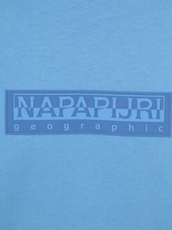 Napapijri T-shirt Logo Blauw - L,M,XL,XXL