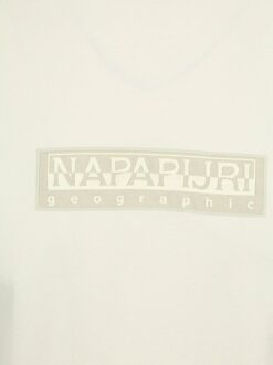 Napapijri T-shirt Logo Off White Off-White - L,M,XL,XXL