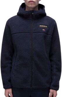 Napapijri Tynik Full Zip Hooded Fleecejas Heren - XL
